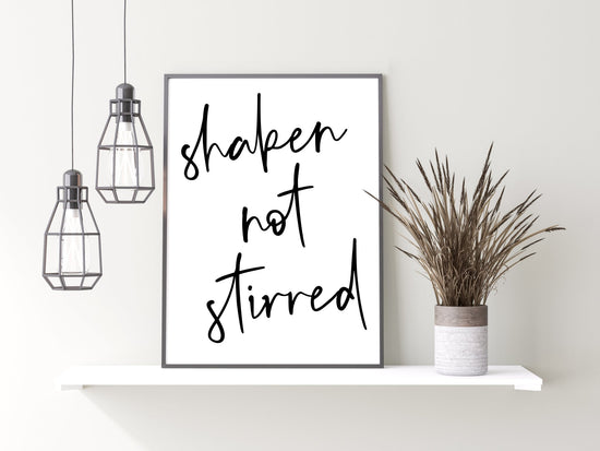 Shaken Not Stirred Poster