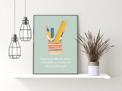 Teacher Quote Gift