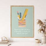 Teacher Quote Print