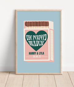 The Perfect Match Personalised Print