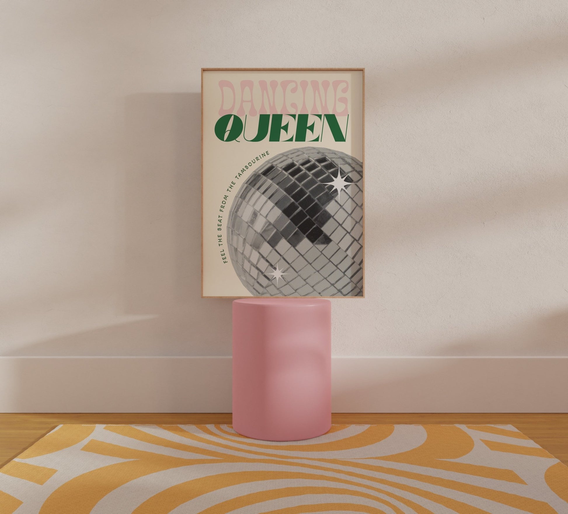 Dancing Queen Disco Print | Unique Wall Art from Moonshine Prints