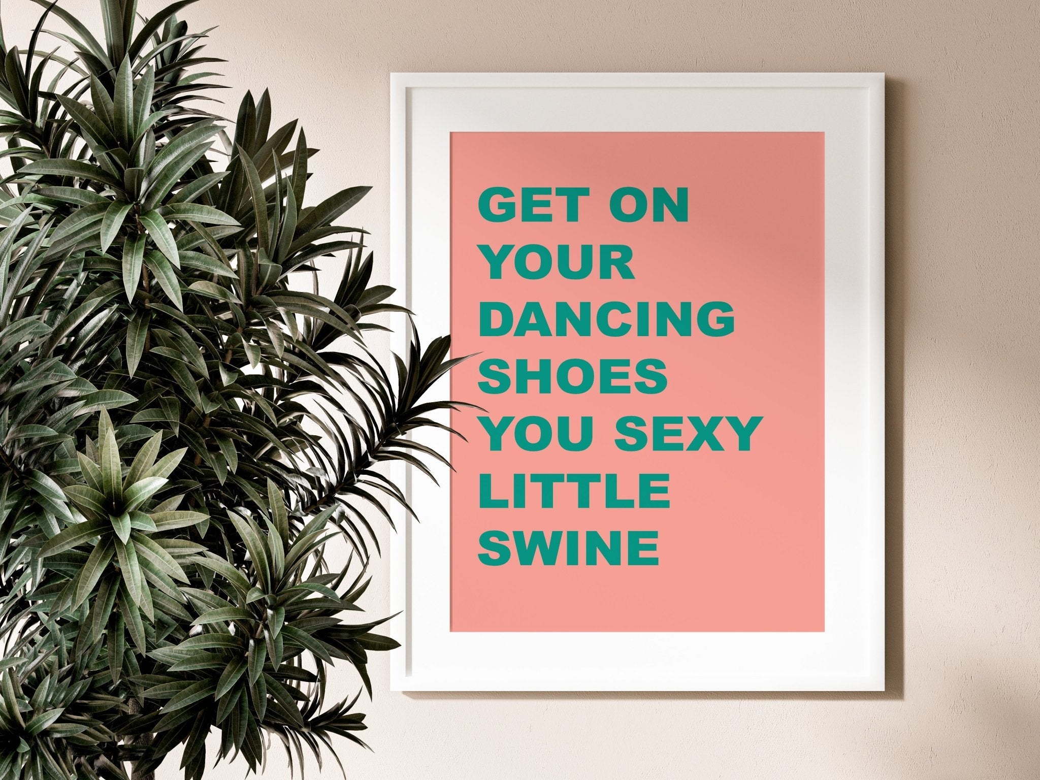Arctic Monkeys Print- Dancing Shoes