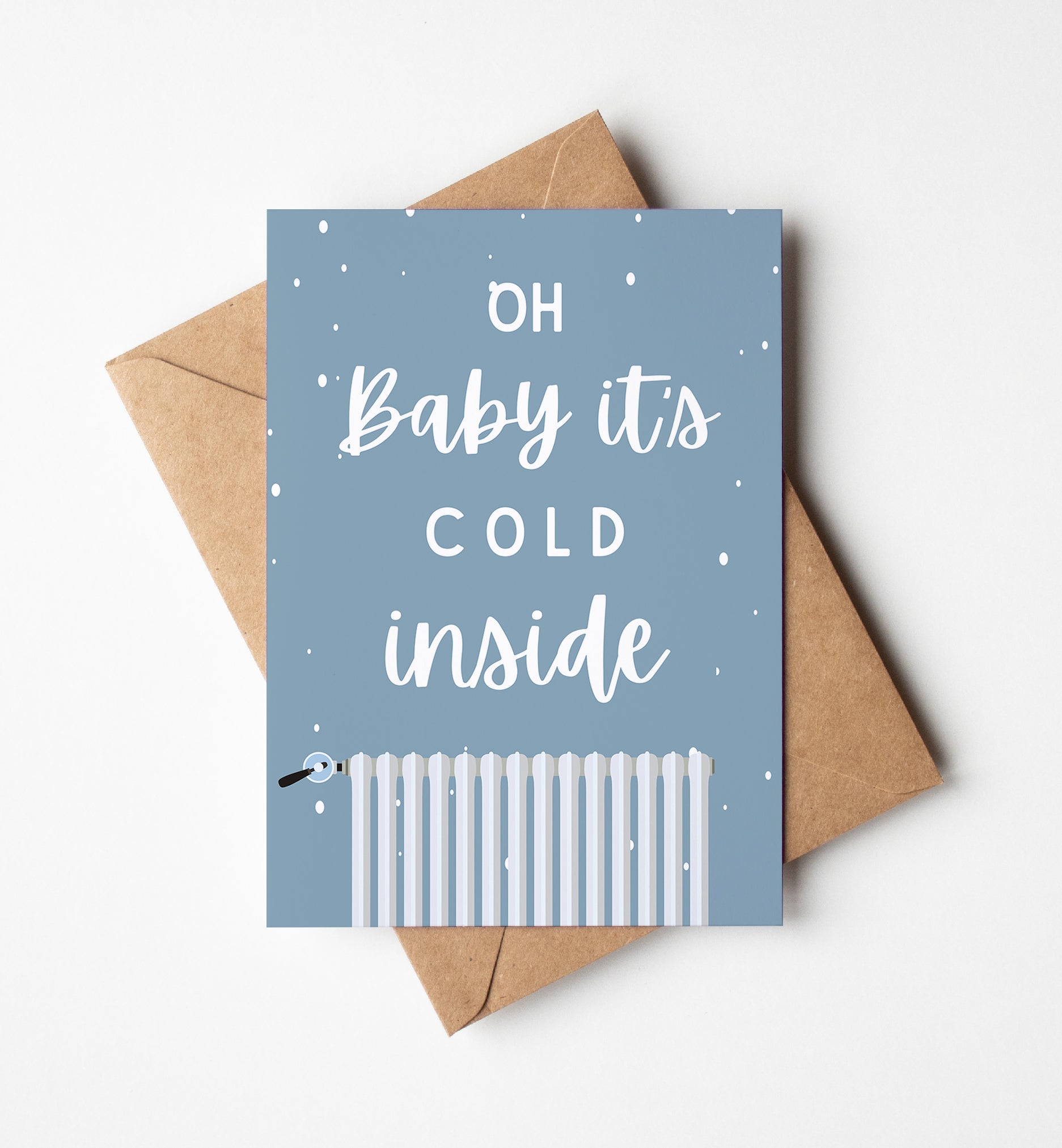Baby It's Cold Inside Christmas Card