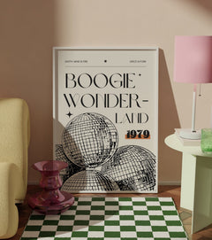 Boogie Wonderland Disco Print