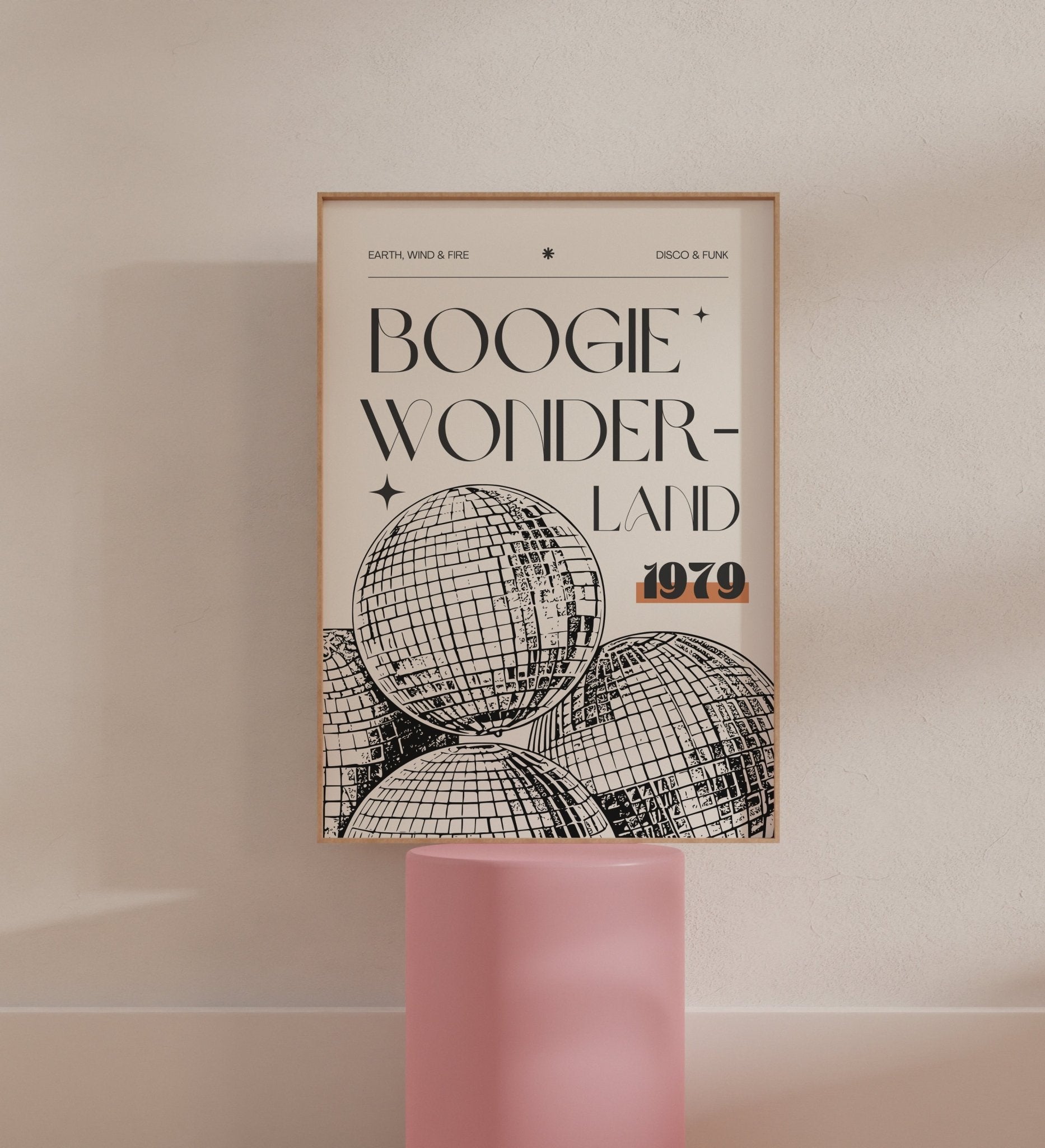 Boogie Wonderland Disco Print