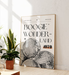 Boogie Wonderland Disco Print