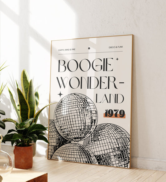 Boogie Wonderland Disco Print