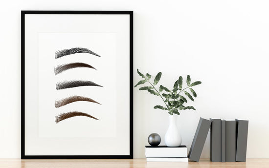 Brow Shapes Print