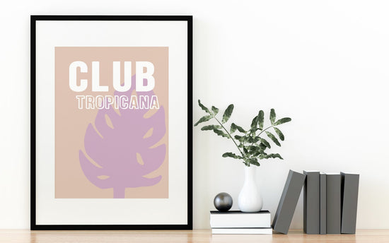 Club Tropicana Pastel Print