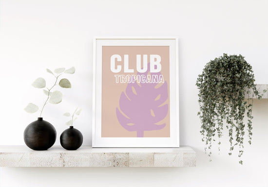 Club Tropicana Pastel Print