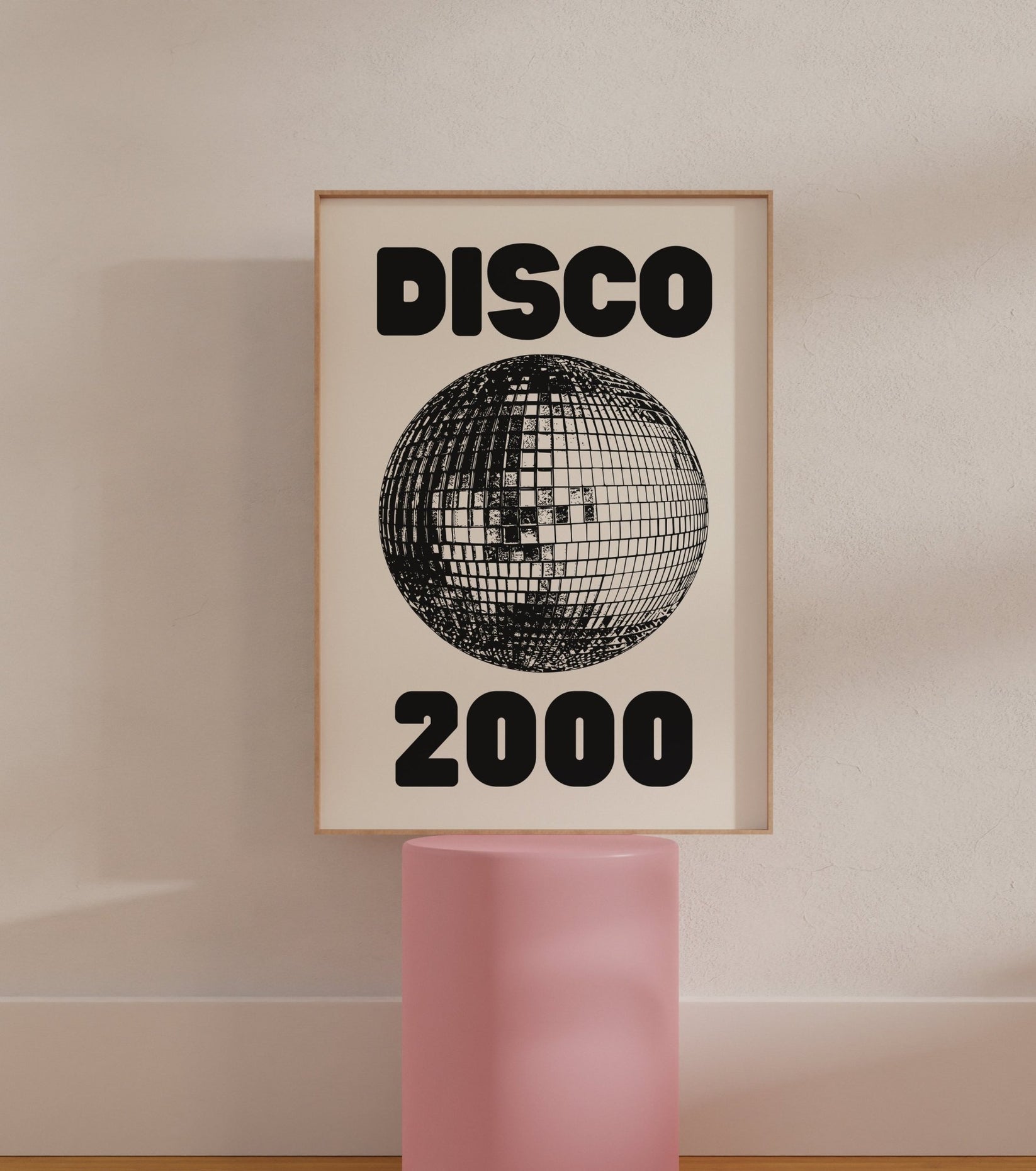 Disco 2000 Pulp Inspired Print | Unique Wall Art from Moonshine Prints