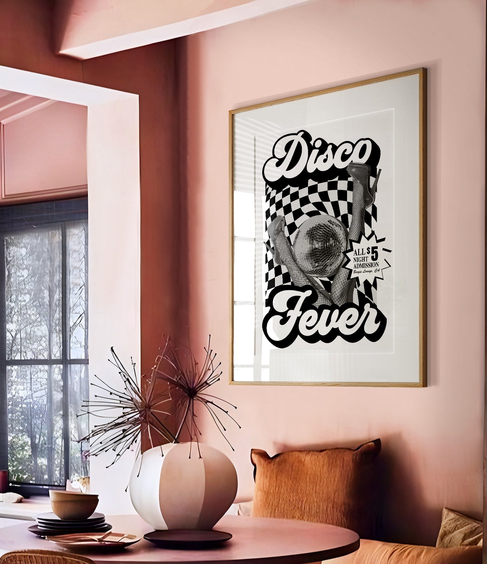 Disco Fever Wall Print