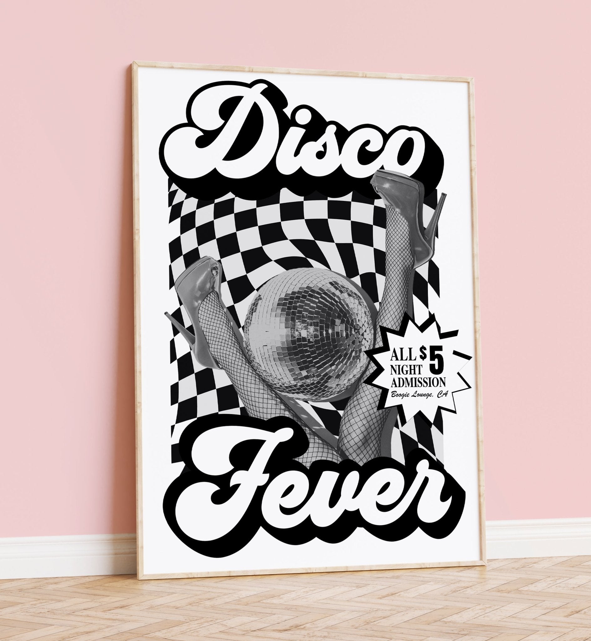 Disco Fever Wall Print