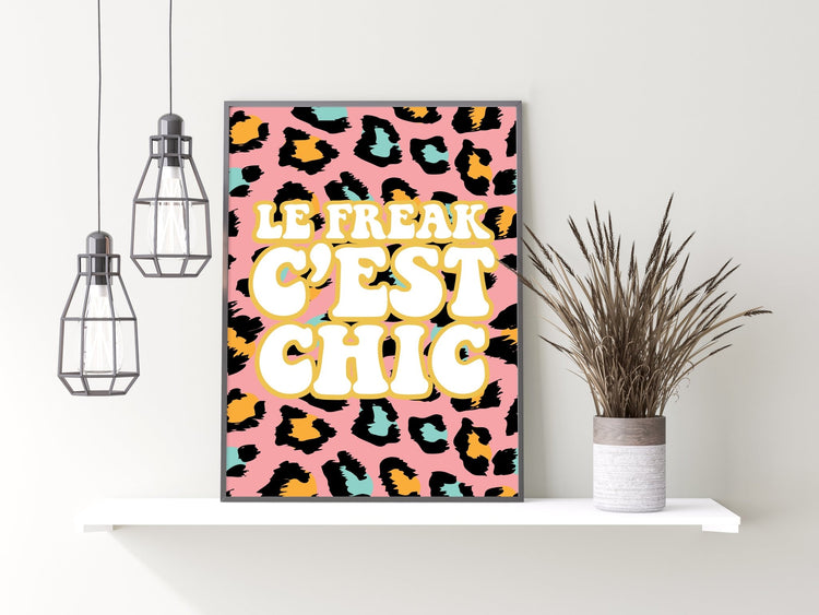 Disco Le Freak Print