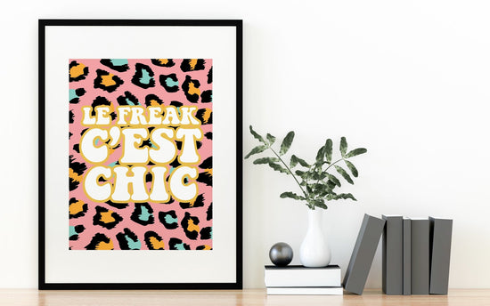 Disco Le Freak Print