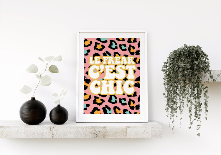 Disco Le Freak Print