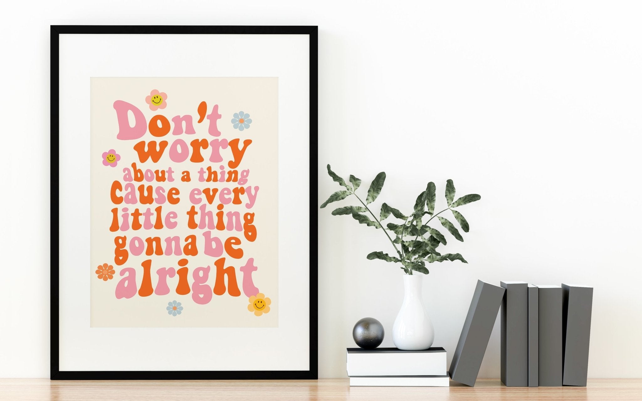 Don't Worry About a Thing Bob Marley Print