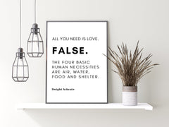 Dwight FALSE- The US Office Print