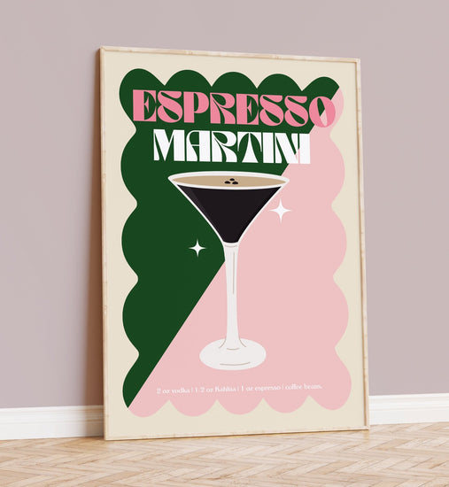 Espresso Martini Cocktail Print