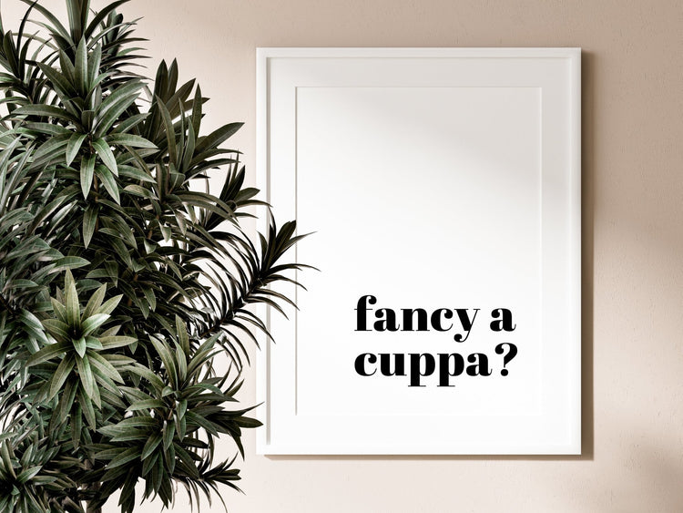 Fancy a Cuppa Sign