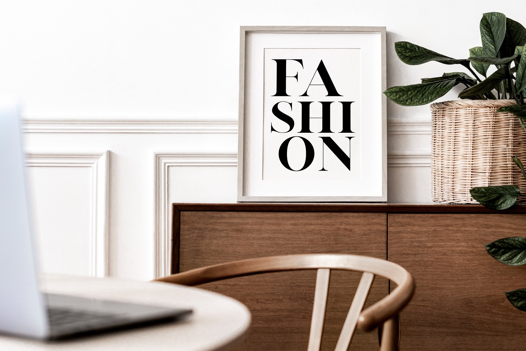 Fashion Typography Print