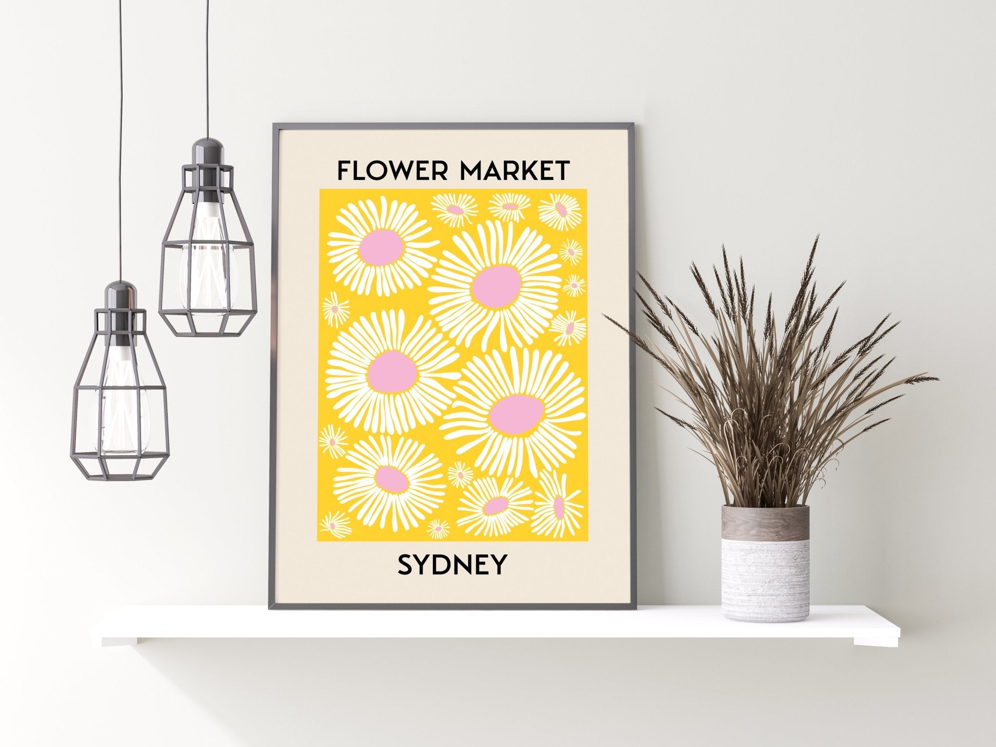 Flower Market Sydney Print
