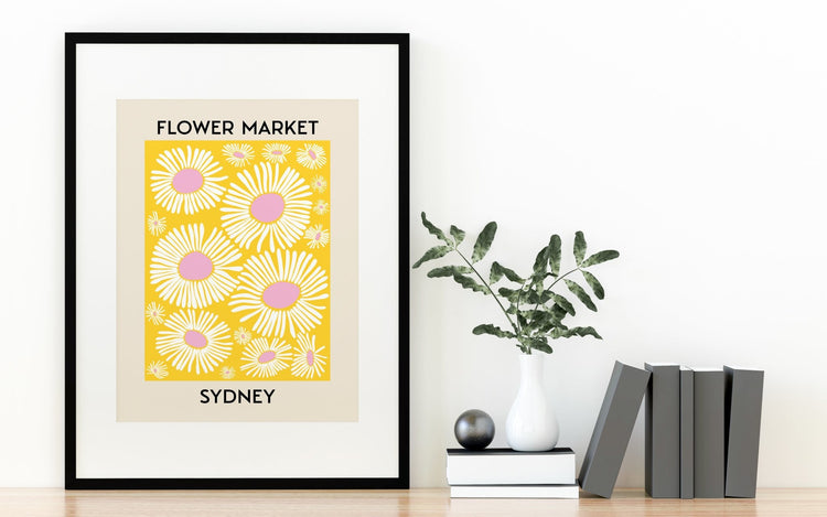 Flower Market Sydney Print