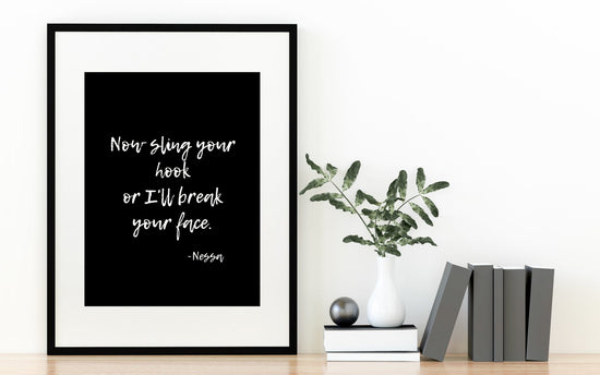 Gavin & Stacey- Nessa Hallway Print