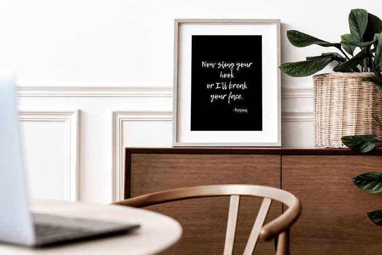 Gavin & Stacey- Nessa Hallway Print