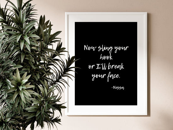 Gavin & Stacey- Nessa Hallway Print