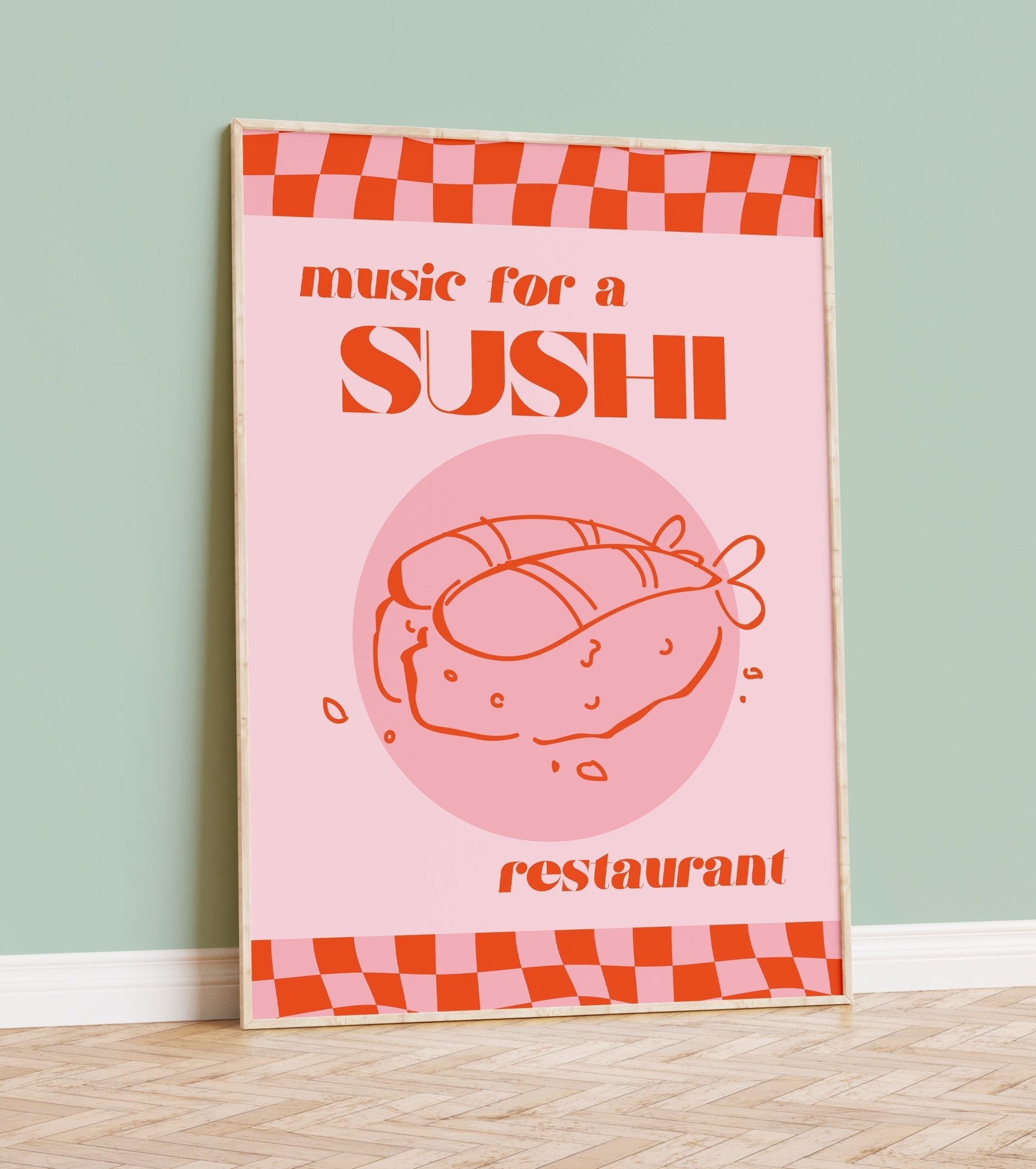 Harry Styles Music For a Sushi Restaurant Print