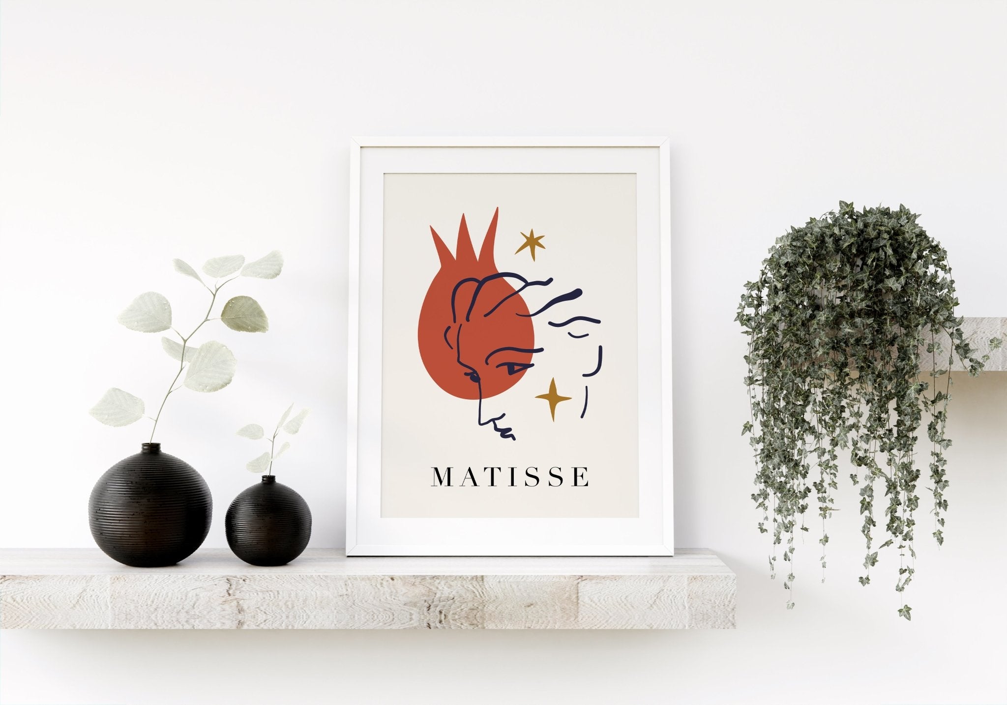 Henri Matisse Inspired Print