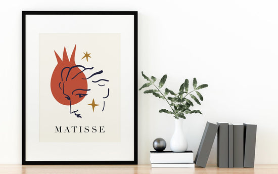 Henri Matisse Inspired Print