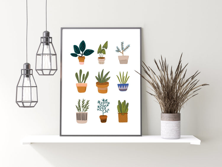 House Plants Print