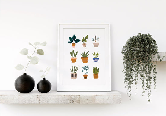 House Plants Print