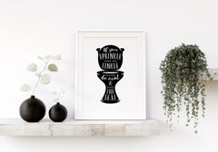 If You Sprinkle Funny Toilet Poster