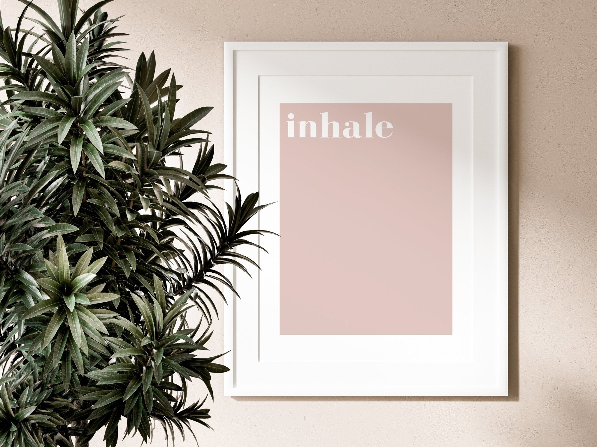 Inhale Print