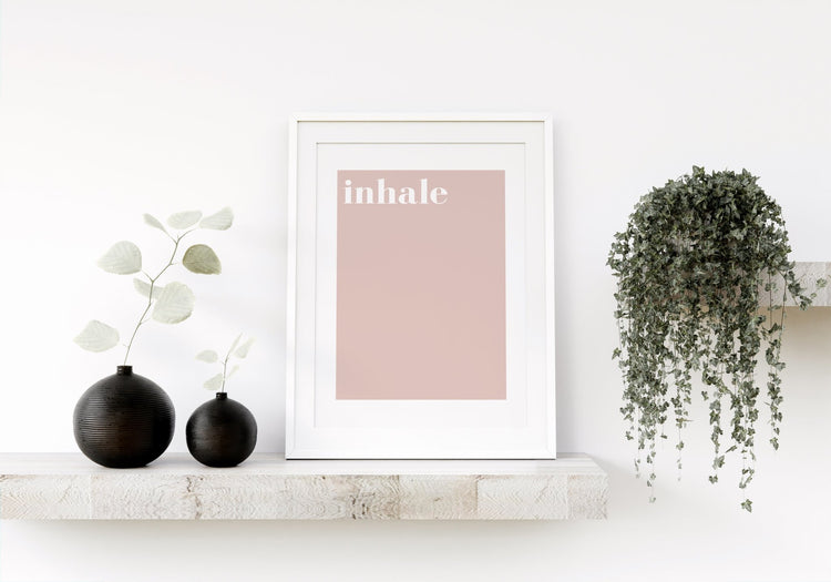 Inhale Print