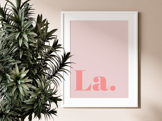 It's A Sin- La Print