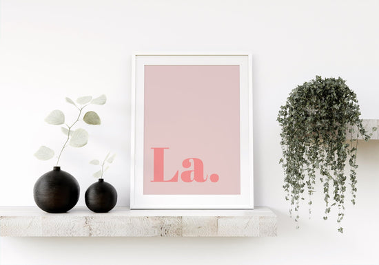 It's A Sin- La Print