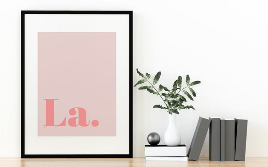 It's A Sin- La Print