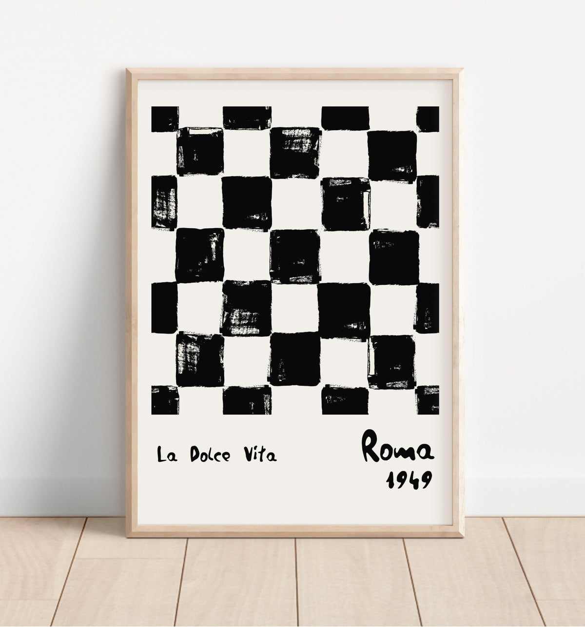 La Dolce Vita Monochrome Print