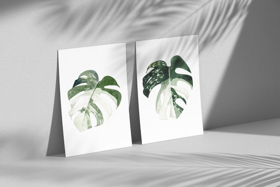 Leaf Print Set of 2 Prints