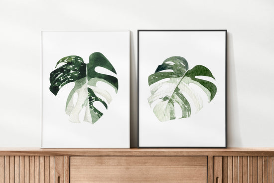 Leaf Print Set of 2 Prints