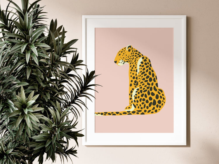 Leopard Wall Art Graphic