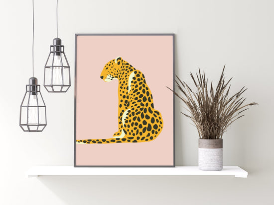 Leopard Wall Art Graphic