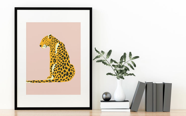 Leopard Wall Art Graphic