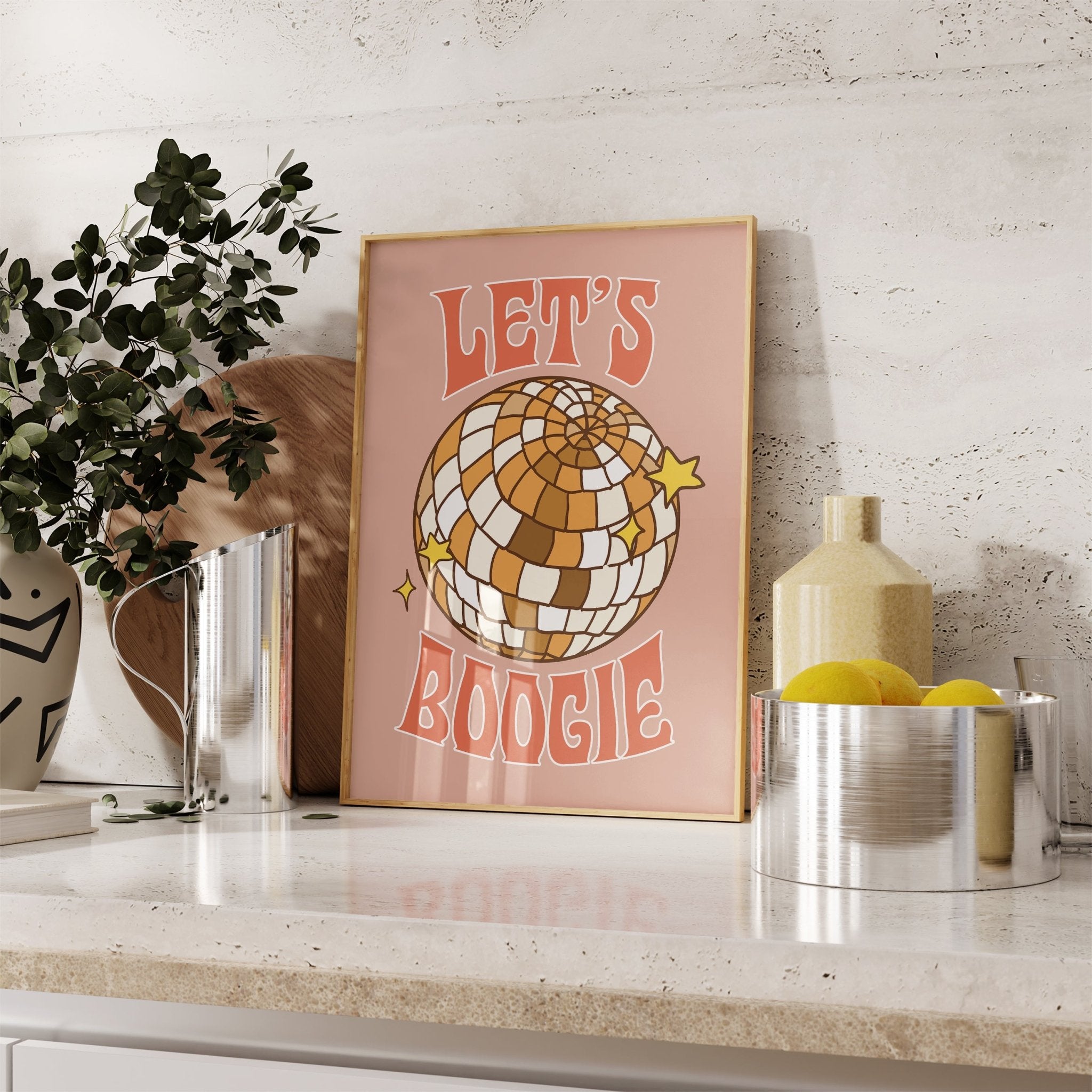 Let's Boogie Disco Print