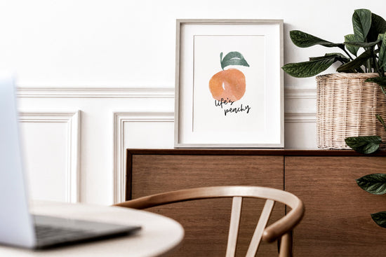 Life's Peachy Print