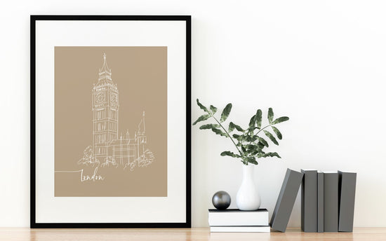 London Big Ben Illustration